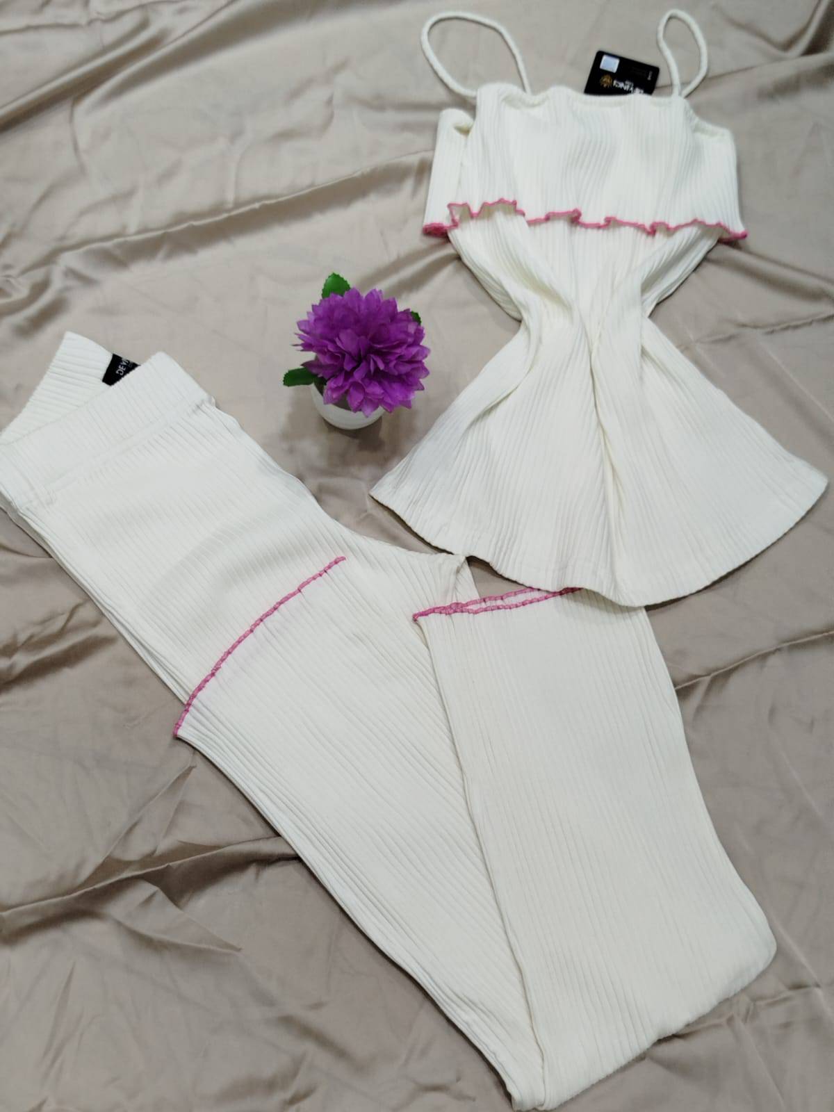 pyjama 2 pièce top et pantalon